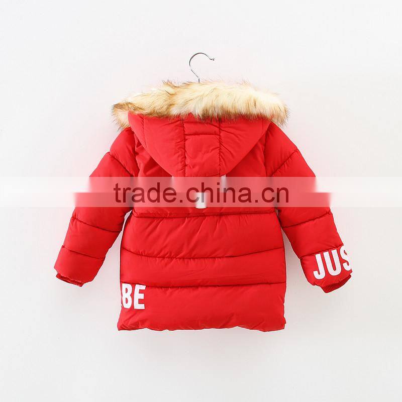 lastest dress design wholesale warm winter clothing girls hooded coat ,hood girls winter coat