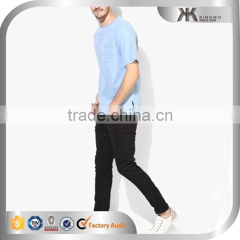 Man plain comfort colors oem t-shirts 60% cotton 40% polyester t-shirts