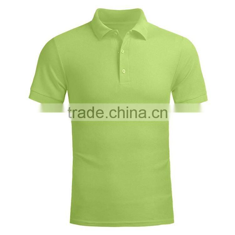 Bulk sale short sleeve plain pique 200 gsm polo t-shirt 100% cotton