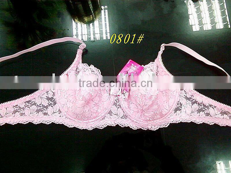 Stylish style fancy mesh sexy women sexy bra ladies underwear