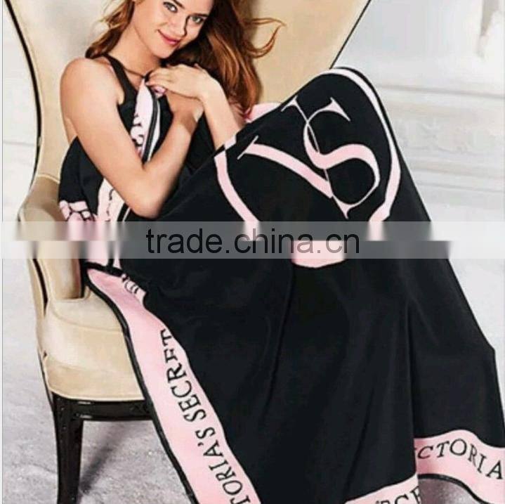 Classical Airline Cover Victoria Secret Blanket Custom