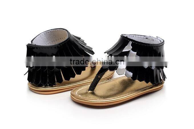 Kids Crib Bebe Fringed Moccasins, baby summer sandals, fashion shoes for baby