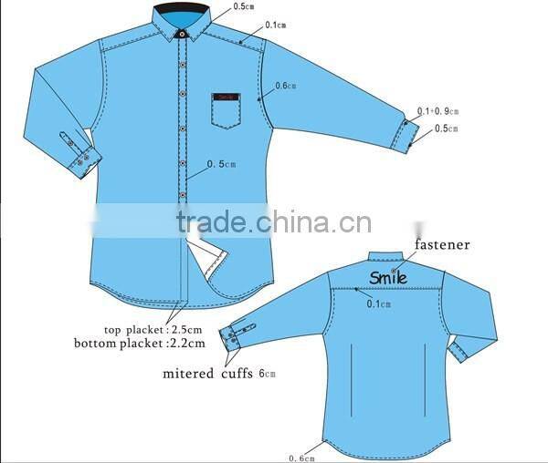 2016 latest fashion designer shirt custom shirt