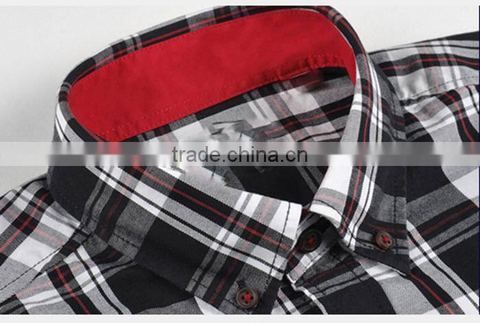 100% cotton business shirt for men button down long sleeve causal shirt