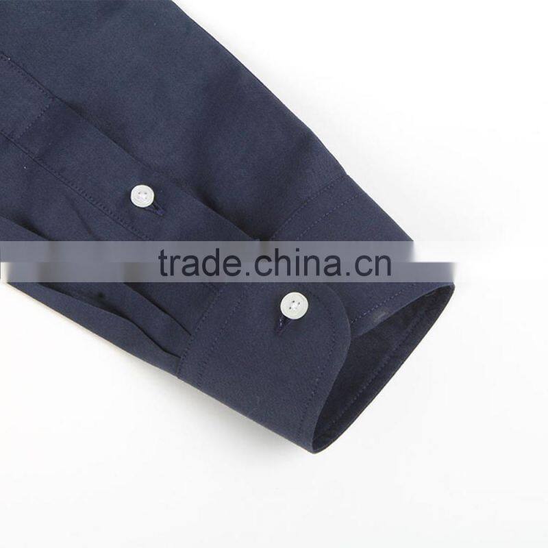 2017 new fashion 100% cotton regular collar long sleeve causal men shirt
