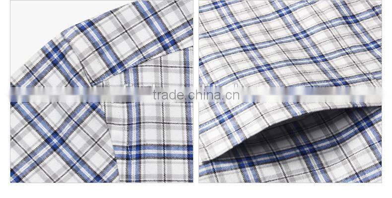 Bulk customise wholesale polyester cotton flannel shirt for men