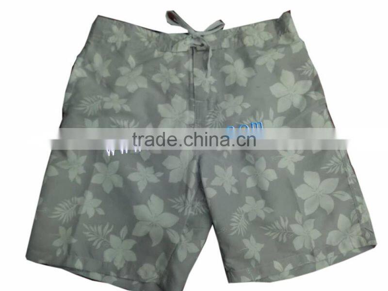 Mens all over print beach shorts