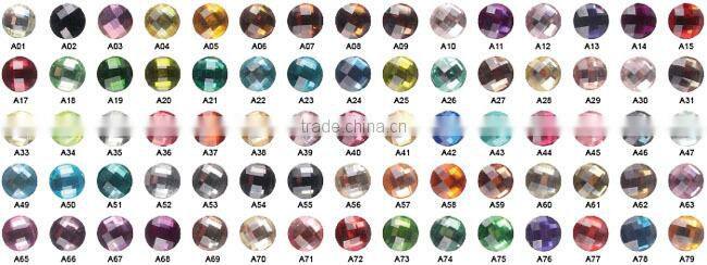 hi-ana rhinestone2 SGS certification High quality acrylic rhinestone sew on