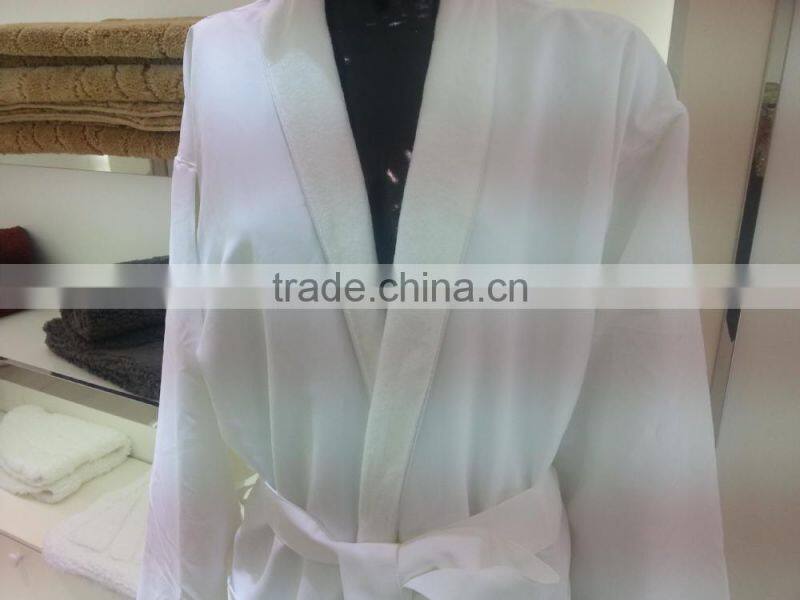 hotel microfiber knitted Bathrobe