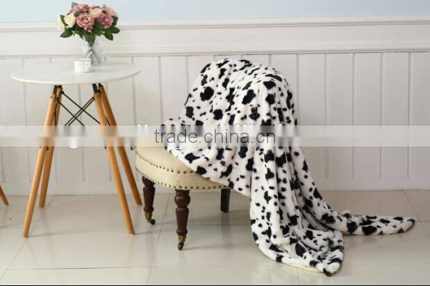 2015 high quality with fashion design Microfiber blanket