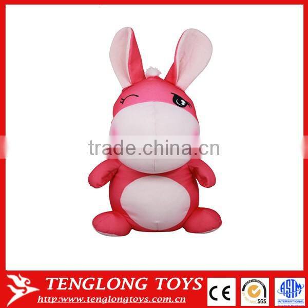 reversible 2 in 1 funny stuffed animal / u shape neck pillow