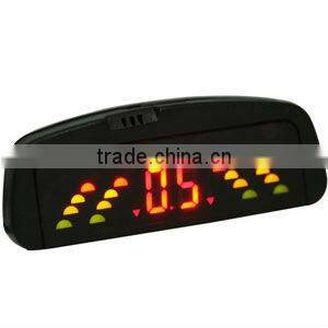With Switch,Waterproof Sensors!Rainbow LED Display Car Parking Sensor System Car Parking Assist Systems