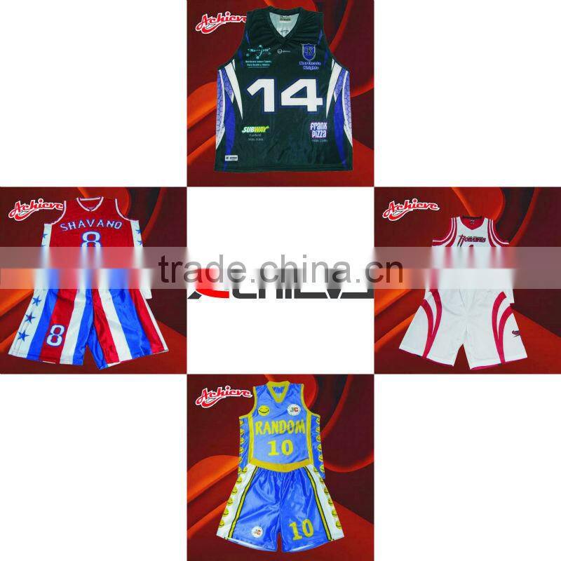 2017 dye l print fashion sublimation basketball jersey uniform