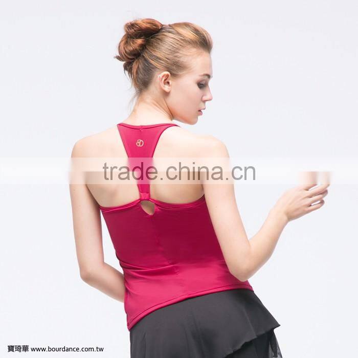 Coolmax women sportswear racerback tank tops