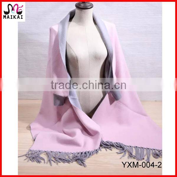 Elegant women's winter fashion jacquard scarf shawl