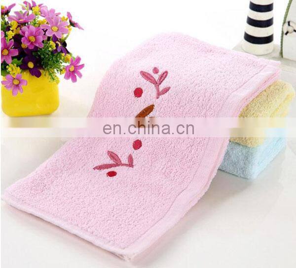 in stock cotton fabric embroidered towel on sale