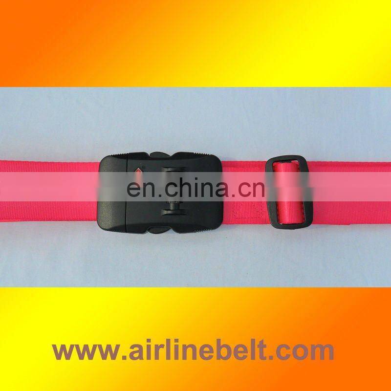 Airplane Seatbelt TSA luggage straps, luggage belt