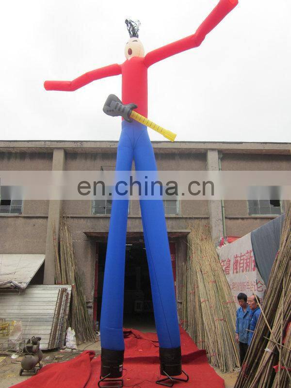 customized multicolor giant dancing inflatable advertising man