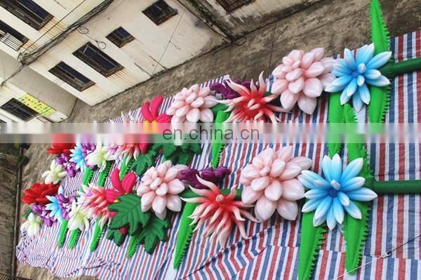 2018 Customized inflatable flower for event decoration