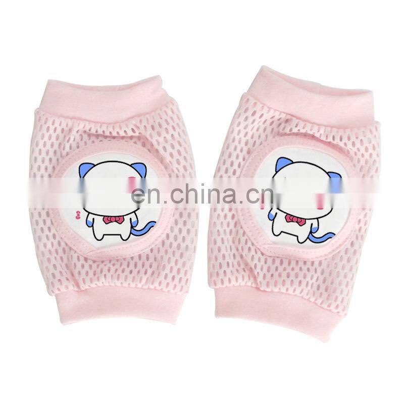 Alibaba china Light colors Baby Knee Pads Unisex Elastic Knee Elbow Pads for crawling