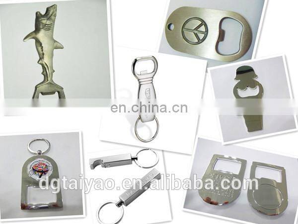 High qualiy Metal material Personalized guitar shaped bottle opener for sales