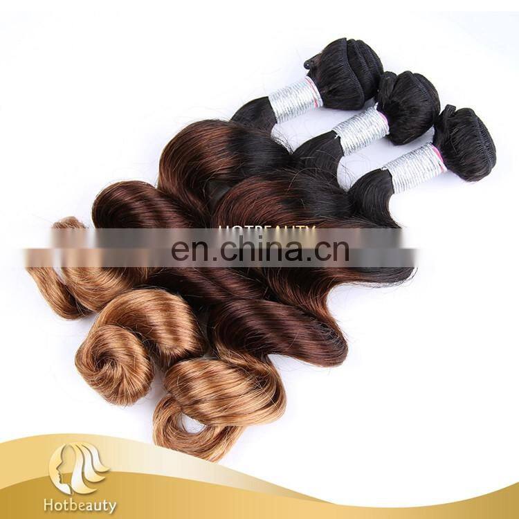 3 Tone Color Loose Wave Loose Wave No Mix Animal Hair