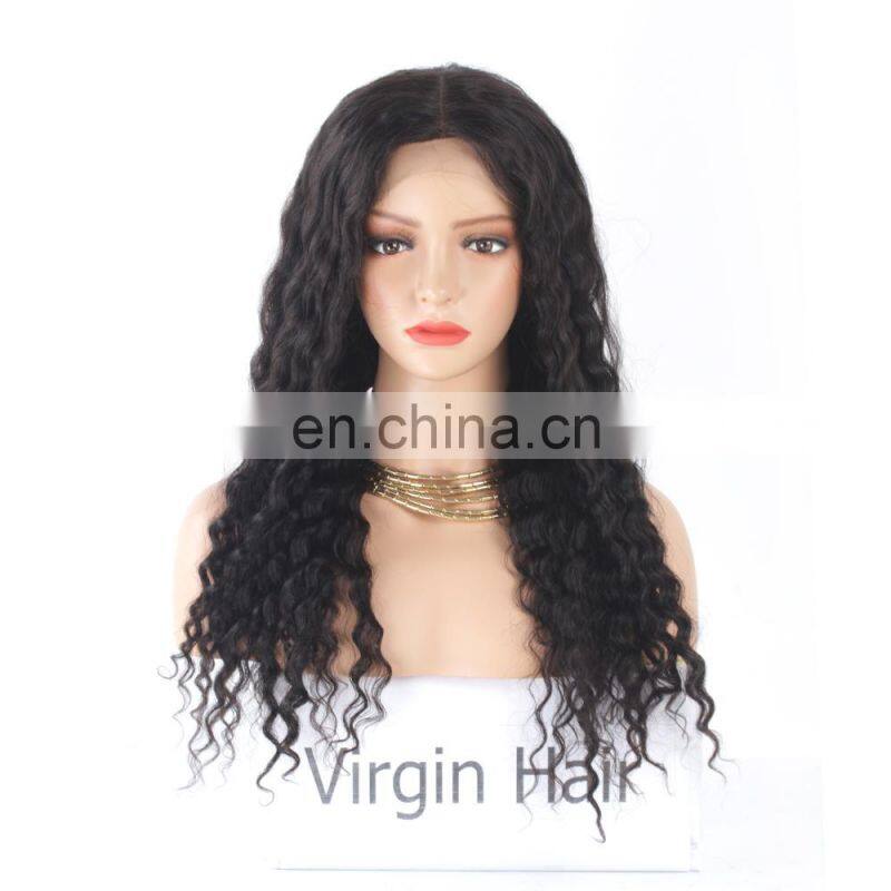 Kinky curly human hair wigs hair products for black women