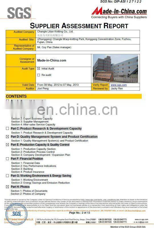 nylon rayon knitting fabric textile for garment