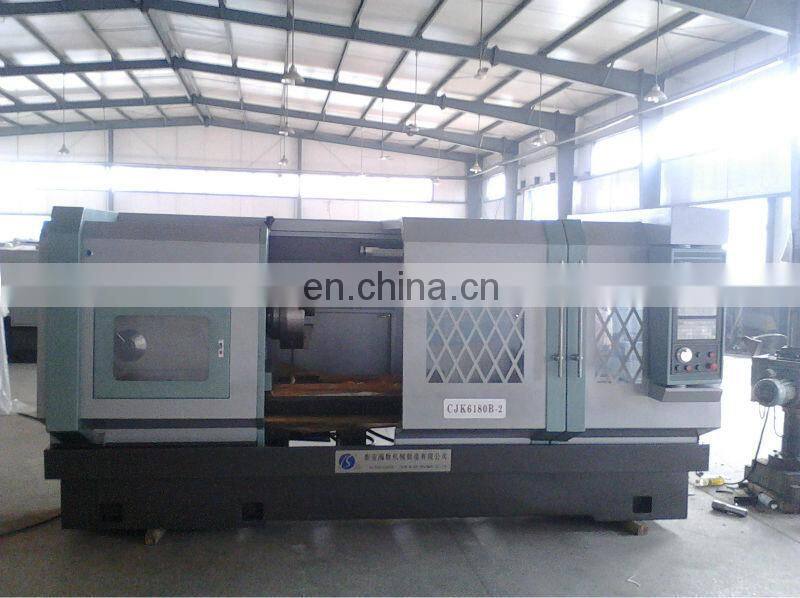 heavy duty cnc lathe CJK6180 large duty cnc lathe