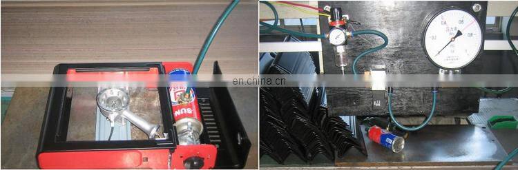 camping portable biogas stove with gas cylinder