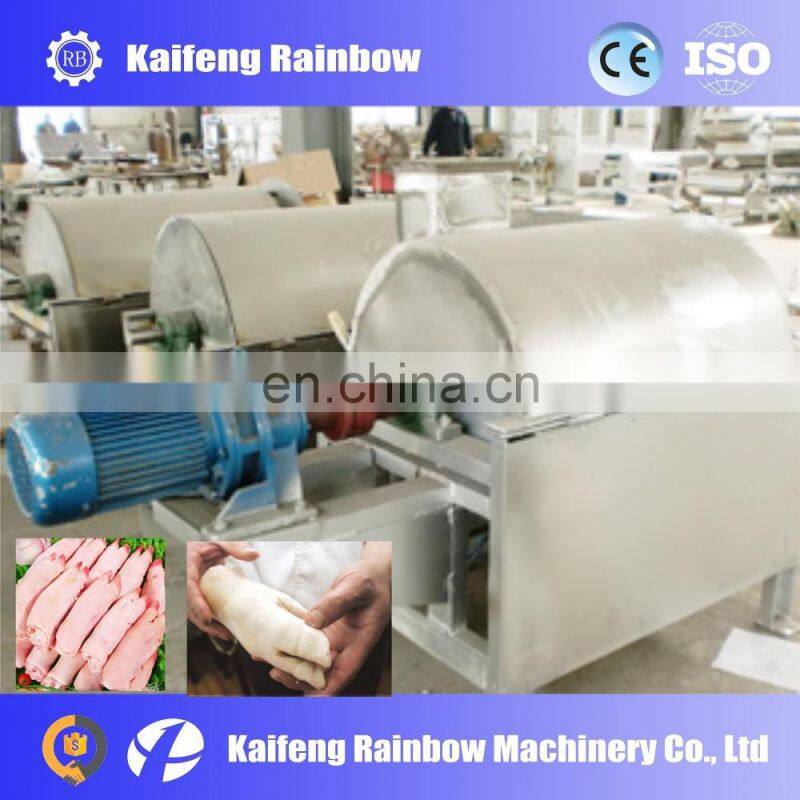 Good Feedback High Speed Trotters unhairing machine/pettitoes plucking machine/pig's feet unhairing machine