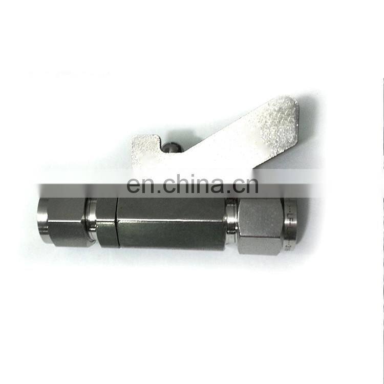 wholesale high pressure miniature needle valve cheap price check valve types shut off valve