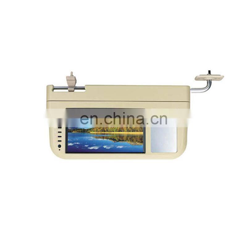 2016 New Hot Selling High Quality 7" Sun visor DVD player