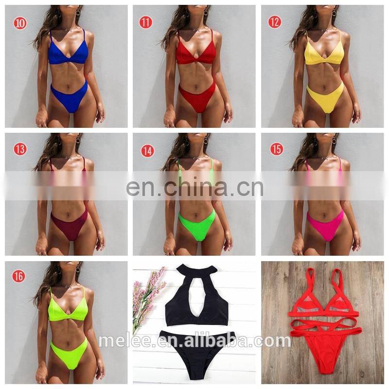 RTS custom Ladies Sexy Bikini One Piece Beachwear women sexy bikini beach wear