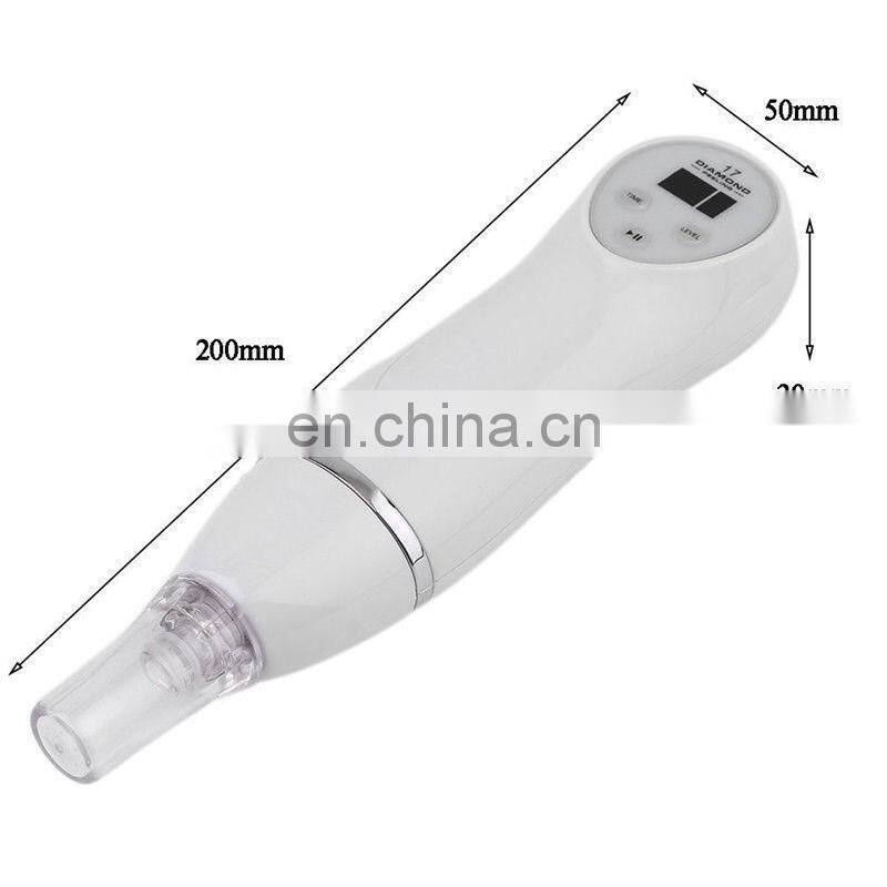 Hot Selling Portable Multi-Functional Blackhead Removal Machine /Eye Wrinkle Remover /Diamond Dermabrasion Machine