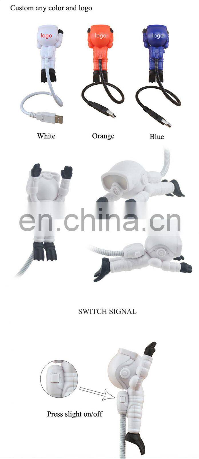 Children LED Night Light Flexible Multi Color Diver USB mini Cute Baby Night Light