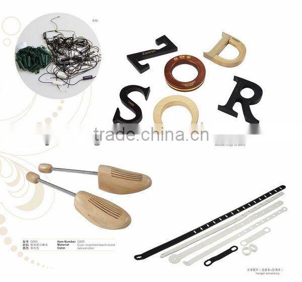 AN1603-004 luxury wooden children clothes hanger for kids