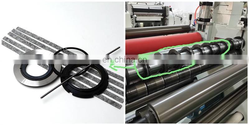 PET film laminating function roll slitting machine