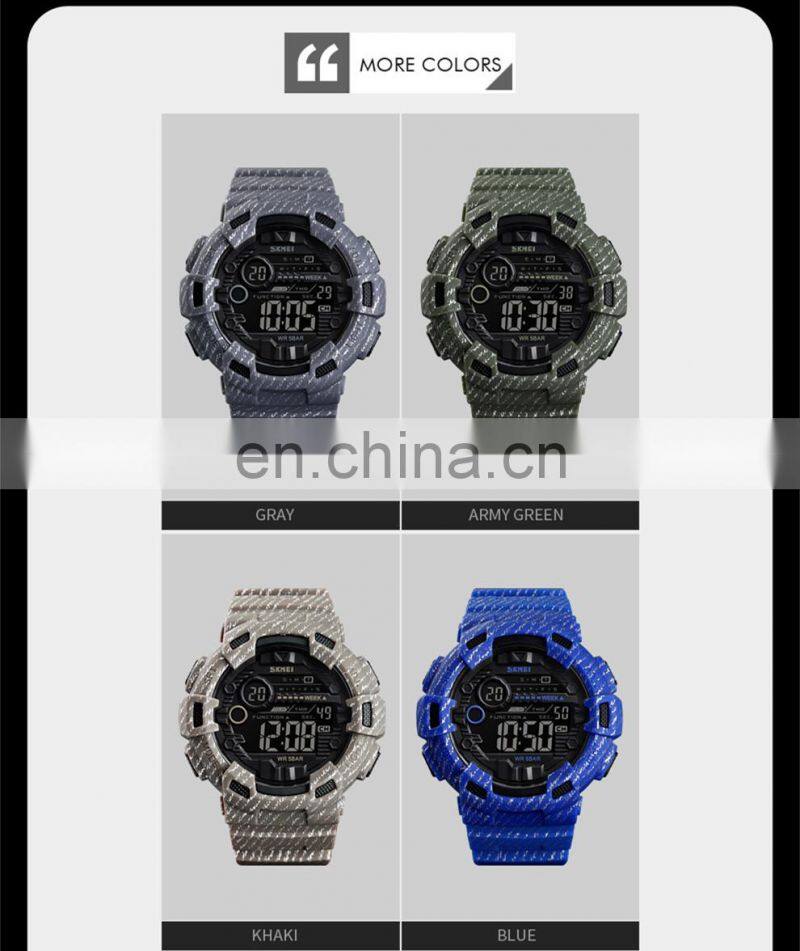 New SKMEI 1472 Men Digital Watch Sport 5ATM Water Resistant Wristwatches Relogio Masculino