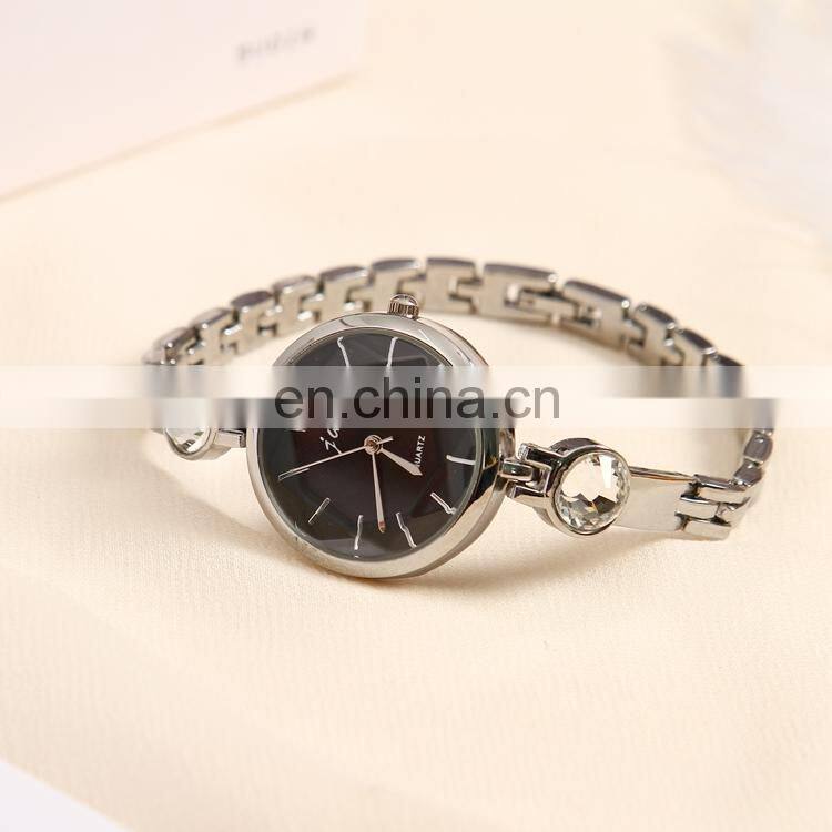 JW 6112 Ladies Hand Chain Watch Minimalistic Analog Quartz Stainless Steel Charm Ladies Business Watch