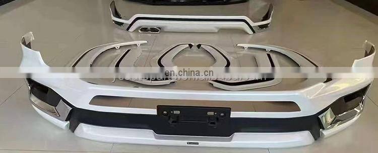 Good quality facelift spare parts Exhaust Pipe upgrade to 2022 LC300 M body kit