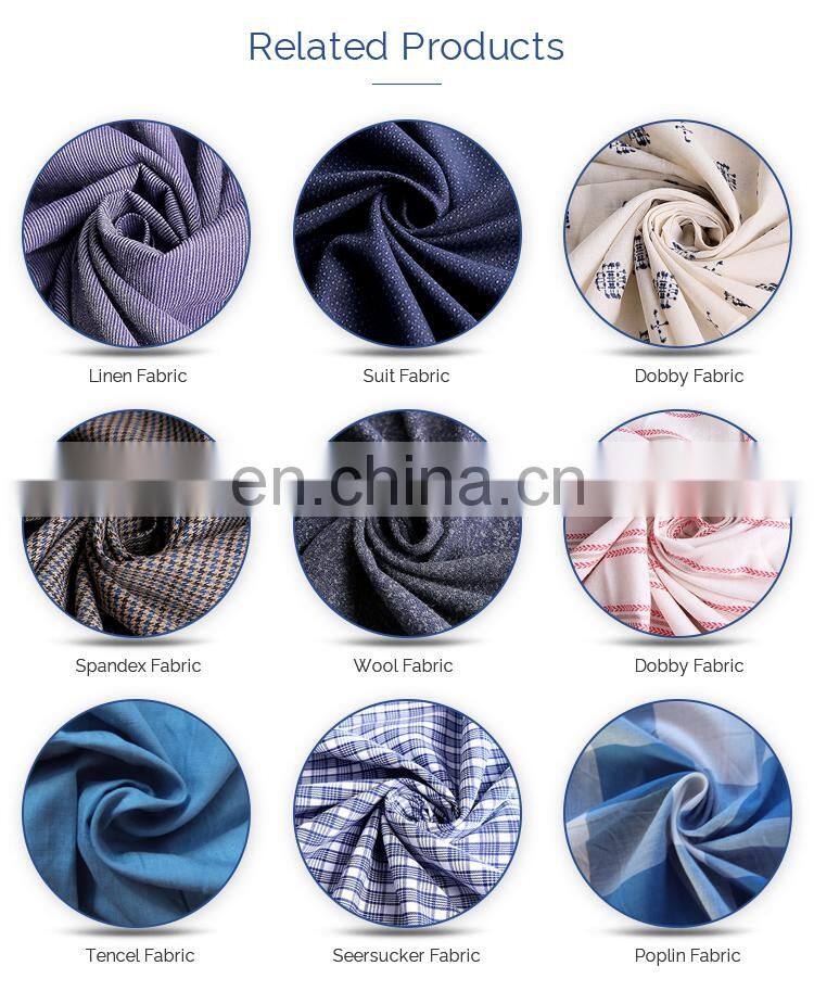 colorful Linen cotton woven fabric plain linen blend fabric