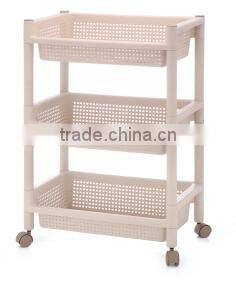 Callia Plastic Storage Rack/3 or 4 layer plastic rack/household plastic items