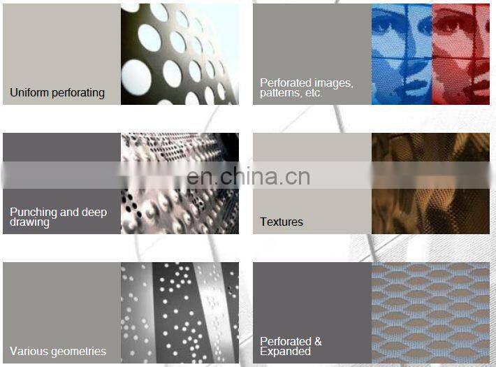 Custom Colored Punching Mesh Perforated Metal Mesh