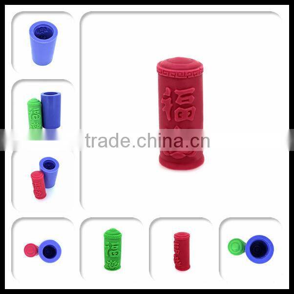 Halloween Pumpkin Creator Handmade soap mold silicone rubber candle molds LZ0119