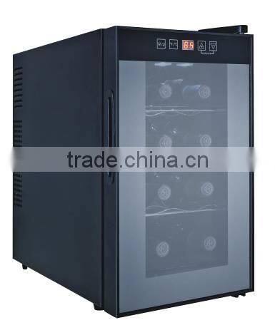 SMAD 8 bottles electric thermoelectric horizontal wine cooler with ETL/CE/ROHS