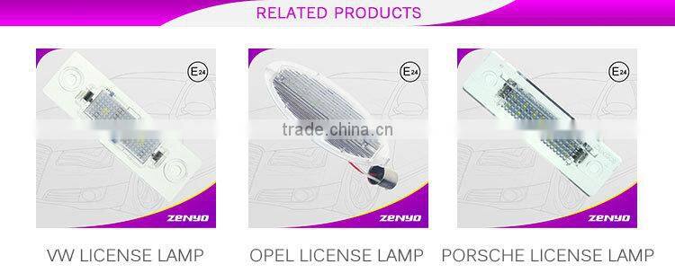 New Lowest factory price 2538SMD 6leds Landrover Led License Plate