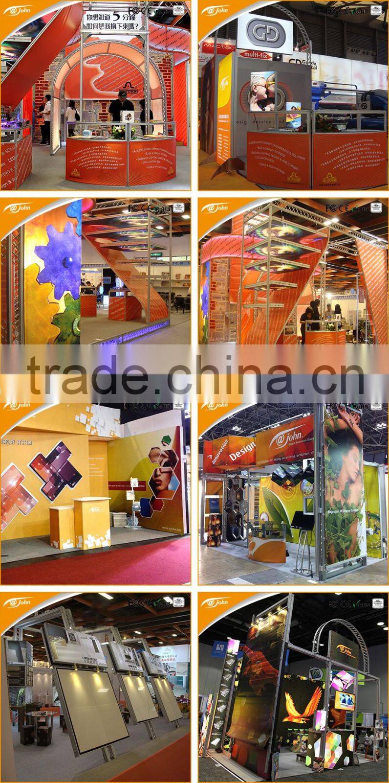 High quality aluminum truss display booth