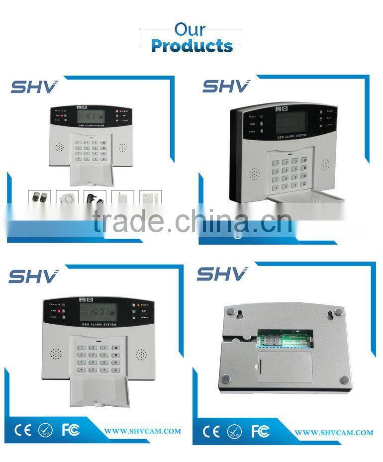 gsm smart security alarm system