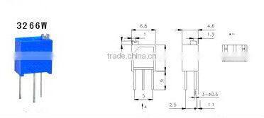 3266X multi-turn Trimmer Potentiometers